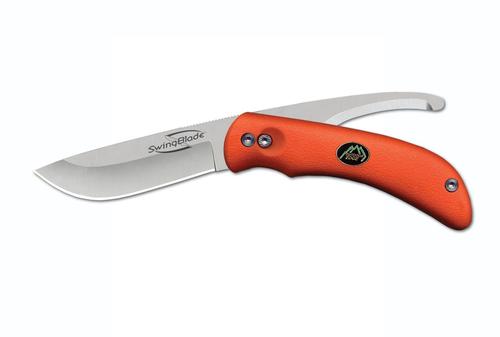 Swing Blade Knife - Orange with FREE Pocket Pal Sharpener