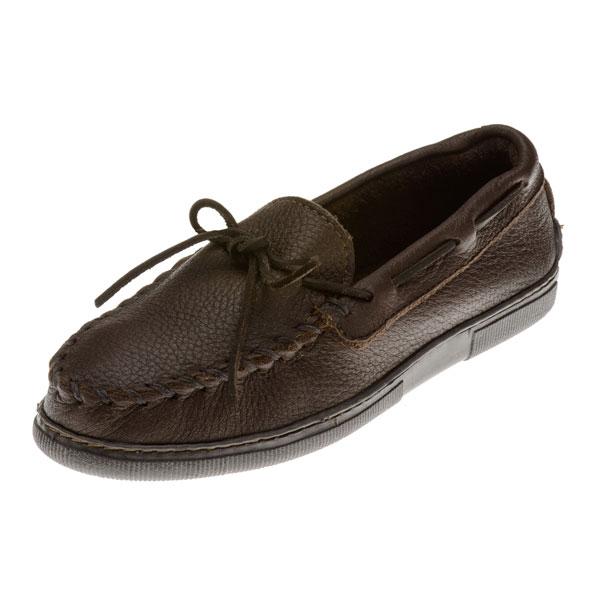 minnetonka moosehide fleece moc