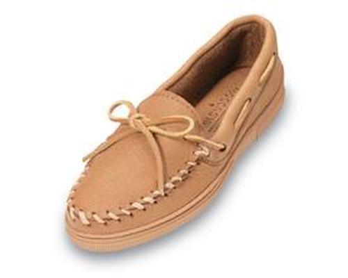 Minnetonka Natural Moosehide Moc