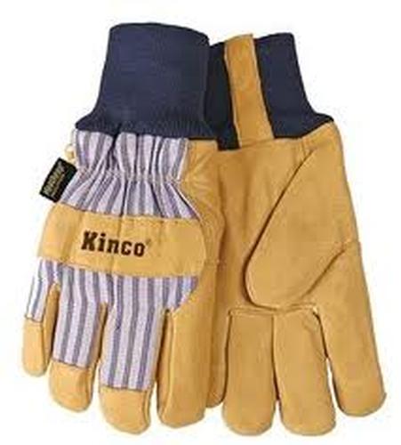 Kinco Lined Pigskin Glove with Knit Wrist 2X