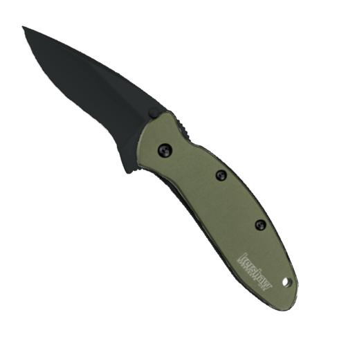 Kershaw Scallion Knife, Olive and Black