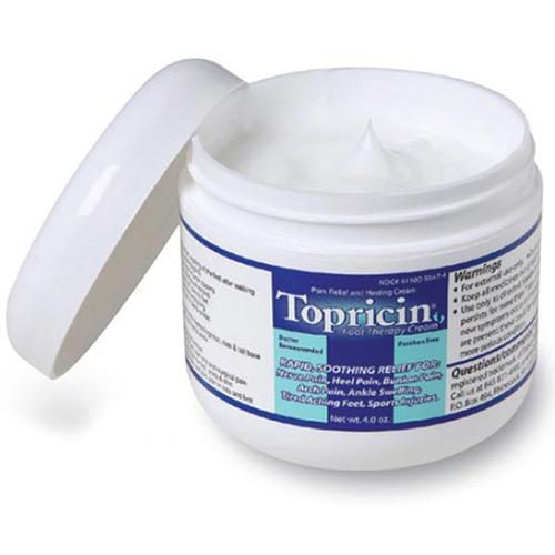 Topricin Foot Therapy Cream 4oz Jar