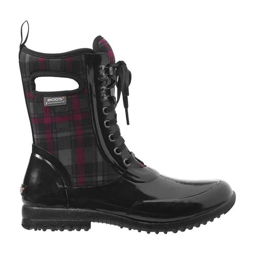 BOGS Women's Sidney Plaid Lace Boot