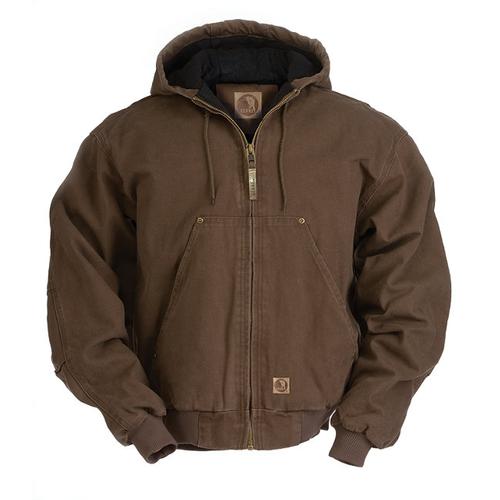 Berne Men's Original Washed Hooded Jacket
