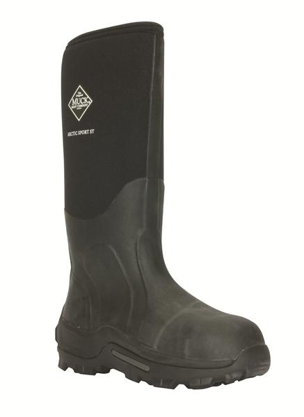 Muck Arctic Sport Steel Toe Boots BLACK