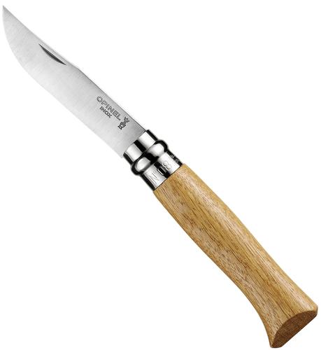 Opinel No8 Oak Handle Folding Knife