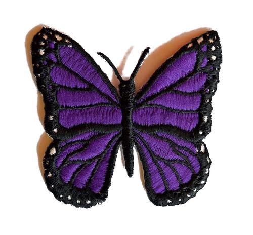Butterfly Embroidered Iron On Patch