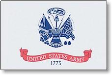 3x5 Ft Us Army Nyl- Glo Flag