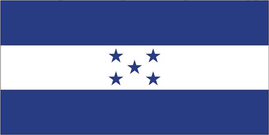  3x5 Ft Honduras Nyl- Glo Flag