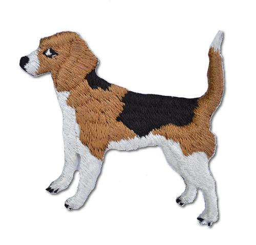 Beagle Embroidered Iron On Patch