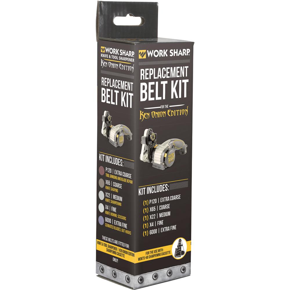  Work Sharp Assorted Belt Replacement Kit Ken Onion Edition