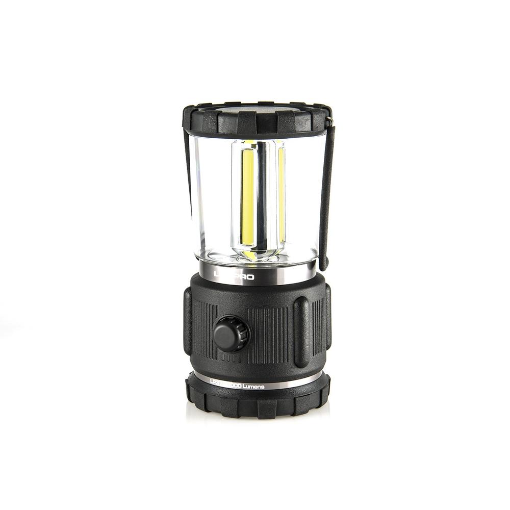 LuxPro 1000 Lumen Broadbeam LED Lantern BLACK