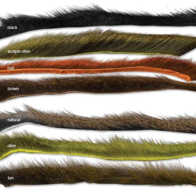 Orvis Pine Squirrel Skin Zonkered Fly Tying Material