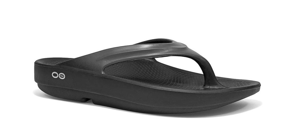 oofos satin graphite