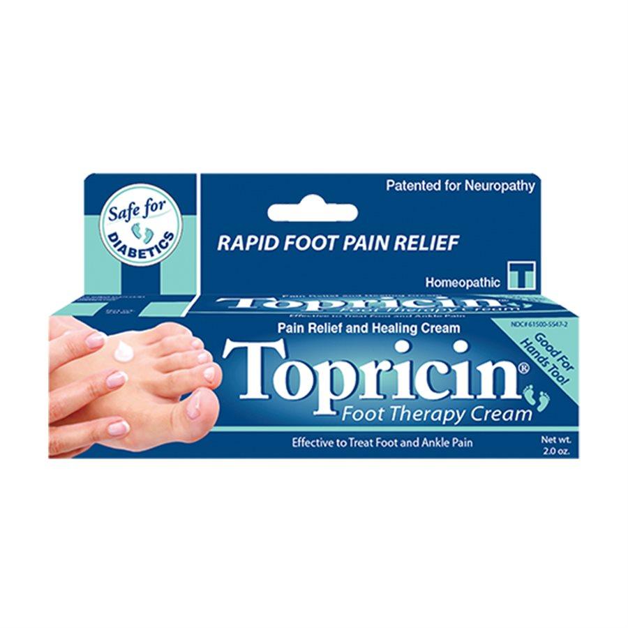  Topricin Foot Therapy Cream 2oz Tube