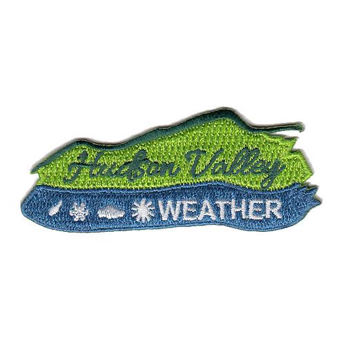 Hudson Valley Weather Embroidered Patch
