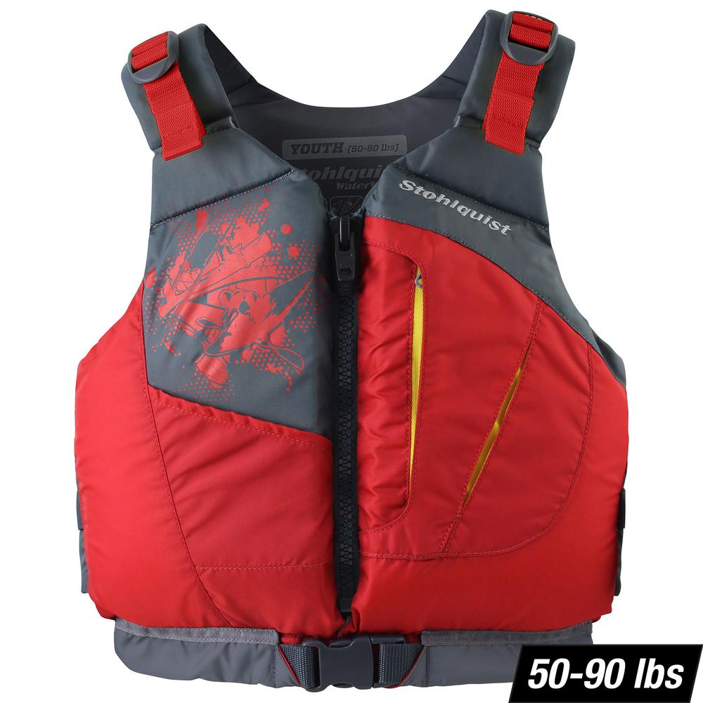 Stohlquist Escape Youth PFD RED