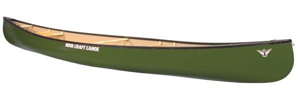 Nova Craft Canoe Prospecter 16 Tuff Stuff Ash Gunwales OLIVE