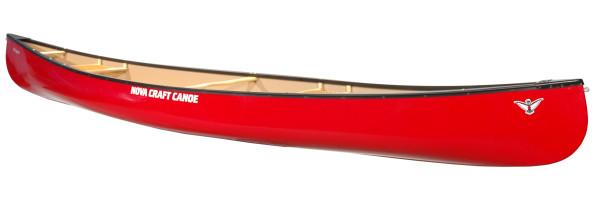 Nova Craft Canoe Prospecter 16 Tuff Stuff Ash Gunwales RED