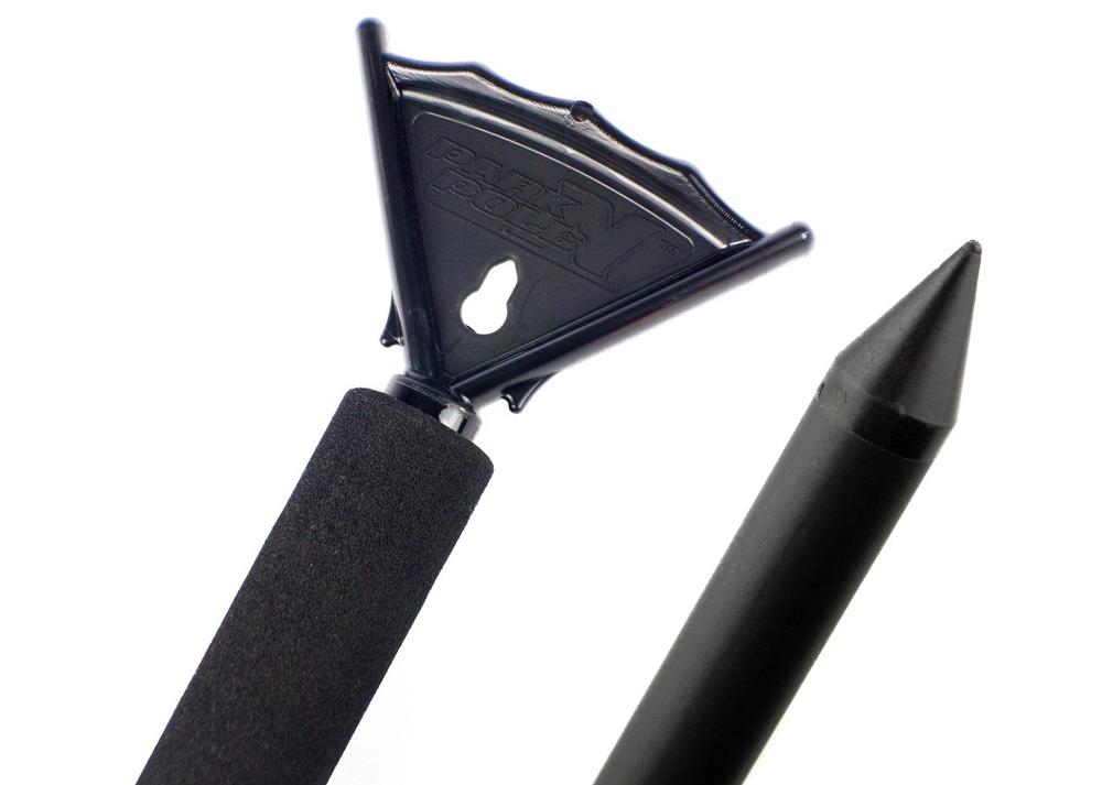 YakAttack Park N Pole 8ft Two Piece BLACK