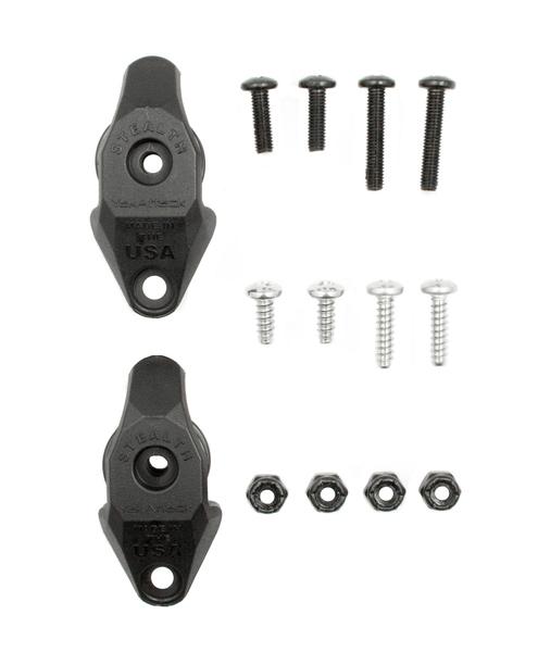 YakAttack Stealth Pulley 2 Pack with Hardware BLACK
