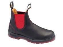  Blundstone Super 550 Boots In Black And Red