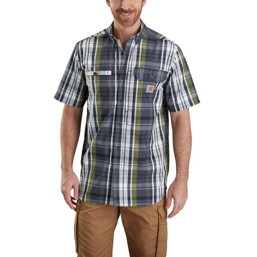 Kenco Outfitters | Carhartt Men's Force Ridgefield Plaid Short Sleeve Shirt