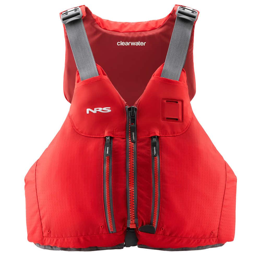 NRS Clearwater Mesh Back PFD RED