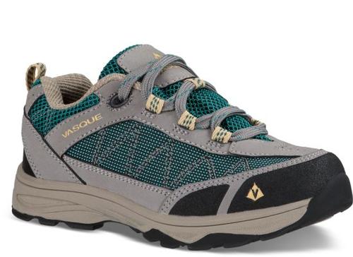 Vasque Kid's Monolith Low Ultradry Hiking Shoe - Gargoyle-Everglade