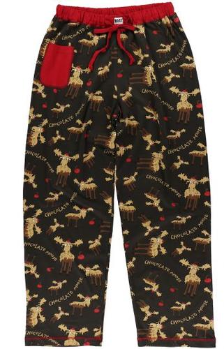 Lazy One Women's Chocolate Moose Pajama Pant