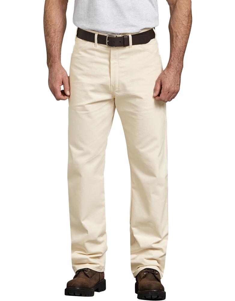 Dickies Men's Relaxed Fit Straight Leg Painter's Pants NATURAL