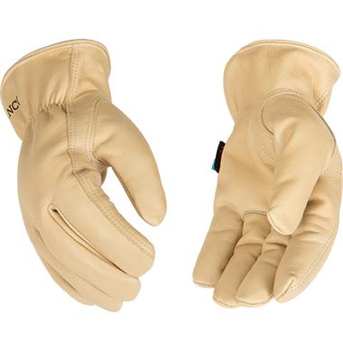 Kinco Hydroflector Lined Water Resistant Grain Cowhide Driver Glove