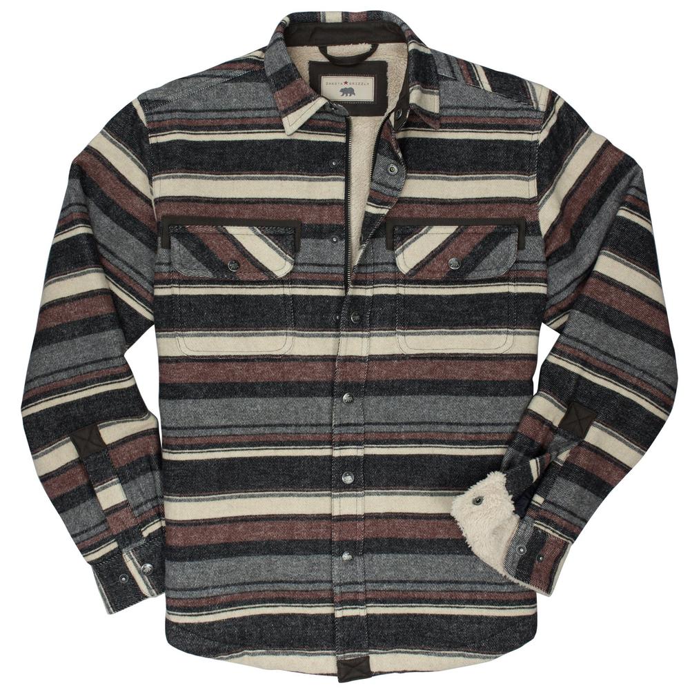  Dakota Grizzly Men's Burke Wool Blend Shirt Jacket