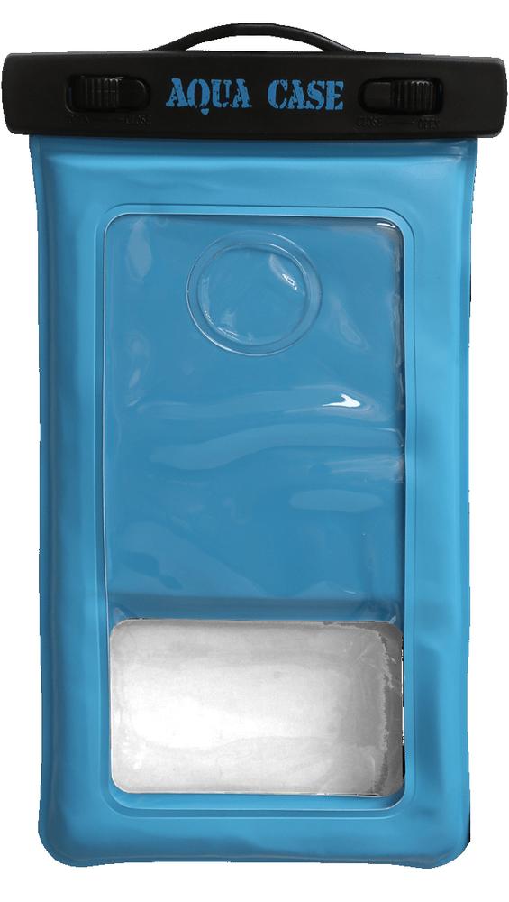 Aqua Case Plus Floating Waterproof Pouch CARIBBEANBLUE