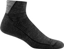 Darn Tough Men's Hiker Quarter Sock Cushion BLACK