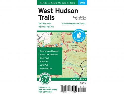 NY/NJ Trail Conference West Hudson Trails Map