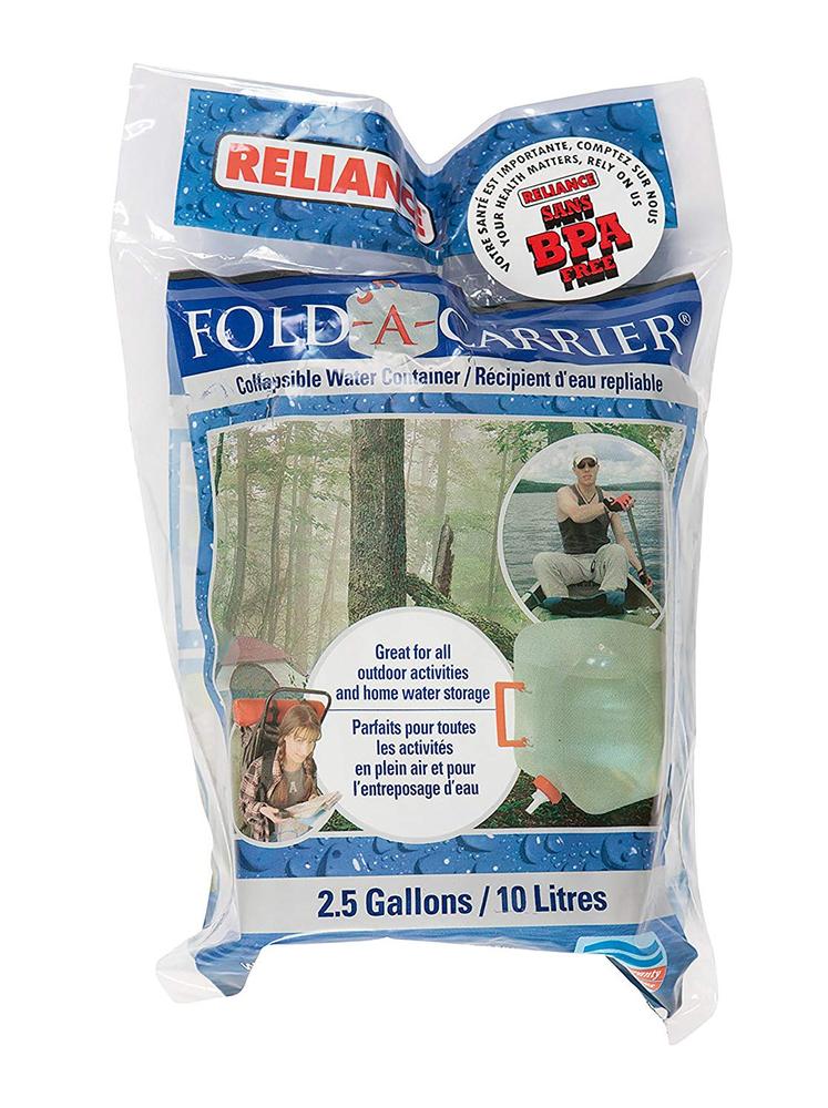 Reliance Fold-A-Carrier Collapsible Water Container 2.5GAL