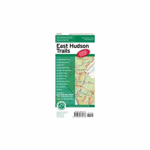 NY/NJ Trail Conference East Hudson Trails Map