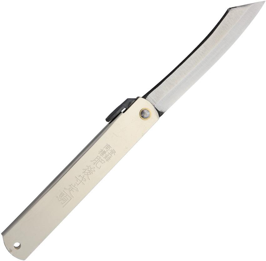  Higonokami No5 Silver Folding Knife