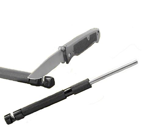 Lansky Sharpeners Diamond Carbide Tactical Sharpening Rod