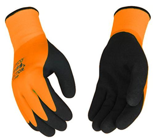 Kinco Hydroflector Double Thermal Double Latex Waterproof Orange Glove