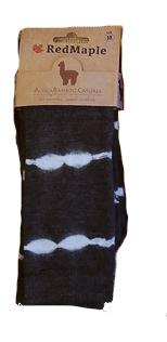 RedMaple Sportswear Co. Alpaca Bamboo Tie Dye Sock BLACK