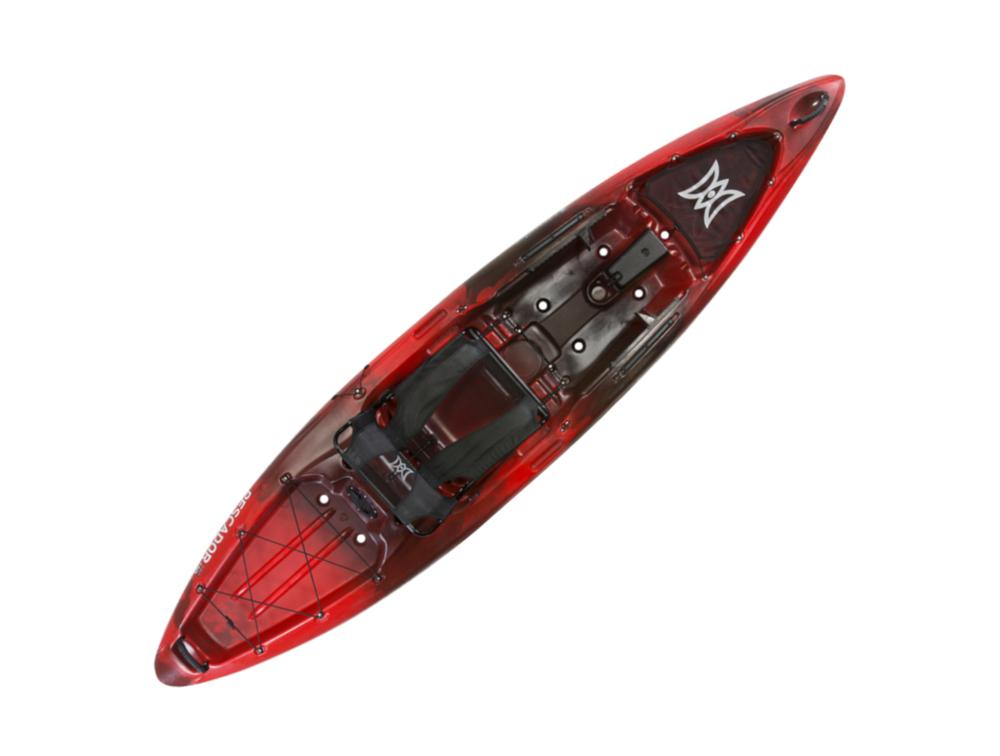 Perception Kayaks Pescador Pro 12.0 Kayak REDTIGERCAMO