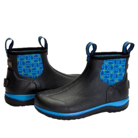 Noble Outfitters Women's Tahoe Blue Horseshoe Print Boot
