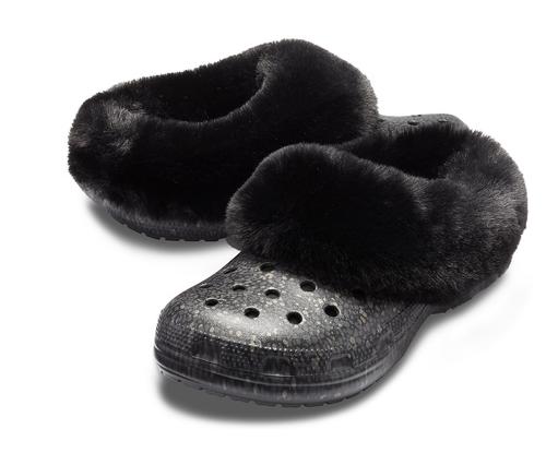 crocs women's classic mammoth luxe radiant clog