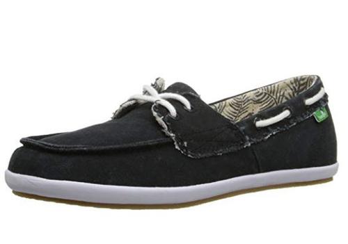 Sanuk Women's Sailaway 2 Fray Boat Shoe