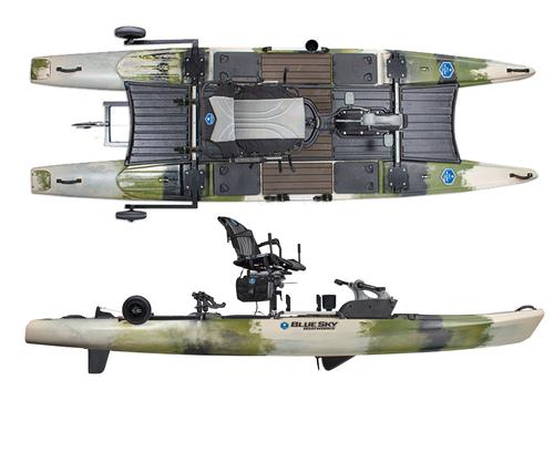 Blue Sky Boatworks 360 Angler Fishing Kayak