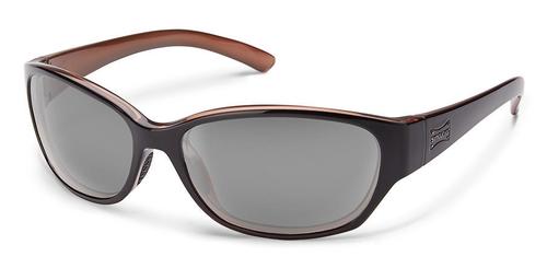 Suncloud Optics Duet Sunglasses Black Backpaint with Polar Grey Lens