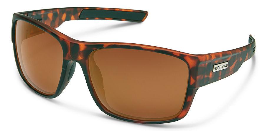  Suncloud Optics Range Sunglasses Matte Tortoiseshell With Polar Brown Lens