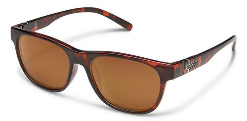 Suncloud Optics Scene Sunglasses Tortoiseshell with Polar Brown Lens